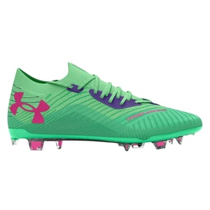 Under Armour - "Shoody Elite 2.0" Fußball-Stiefel für Herren, Runder Zeh (Grün)
