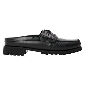 Timberland - "Vibram" Mules für Herren, Leder, Mokassin-Spitze (Schwarz)