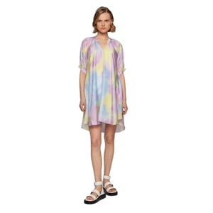 Boss - Minikleid für Damen, Seide (Bunt bedruckt)