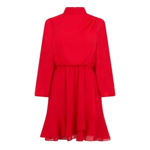 Ted Baker - Minikleid für Damen, A-Linie, gewebter Stoff (Rot)