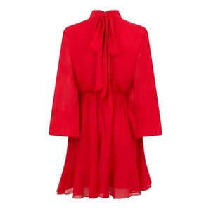 Ted Baker - Minikleid für Damen, A-Linie, gewebter Stoff (Rot)