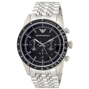 Emporio Armani Herrenuhr Quartz Silber