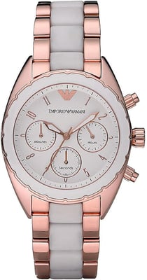 Emporio Armani AR1853 Chronograph Silver Watch