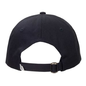 Calvin Klein - Papa Hut für Herren, Abgerundeter Kopf, Emblem (Marine)