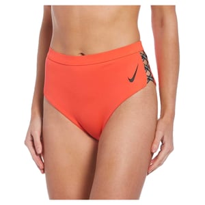 Nike - Bikinihöschen für Damen, Hoch geschnitten (Leuchtend Purpur)