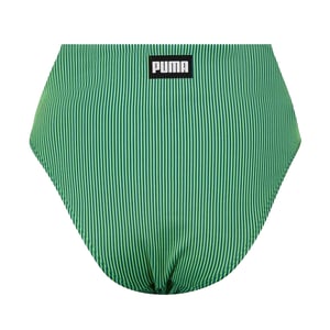 Puma - Bikinihöschen für Damen, Hoch geschnitten (Grün)