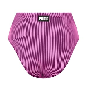 Puma - Bikinihöschen für Damen, Hoch geschnitten (Pink)