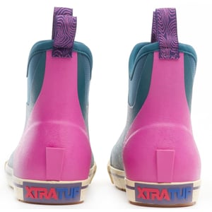 Xtratuf Knöchel Deck Camp Gummistiefel Damen Teal Wellingtonstiefel