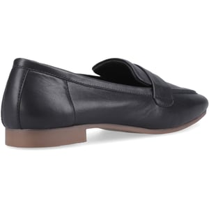 Hush Puppies Sutton Leder Damen Schwarz Slipper