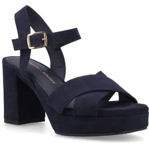 Hush Puppies Ophelia Wildleder Damen Sandalen Navy