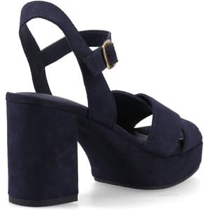 Hush Puppies Ophelia Wildleder Damen Sandalen Navy