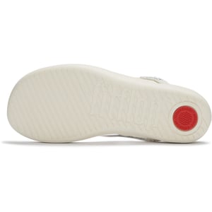 Fitflop Solay Misch-Kristall Textil Damen Creme Sandalen