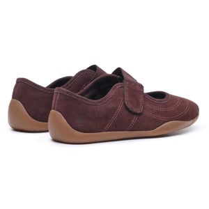 Hush Puppies Juno Sneakerina Leder Damen CHOCOLATE Ballerinas