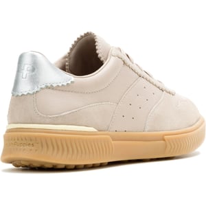Hush Puppies Mae Leder Damen Taupe Sneakers