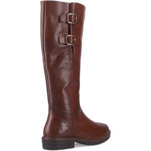 Hush Puppies Tallulah Leder Damen Stiefel in Tan
