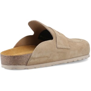 Hush Puppies Briar Geschlossene Toe Wildleder Damen Mules in Taupe