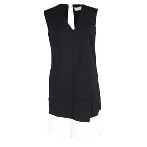 Victoria Beckham Minikleid aus schwarzer Seide