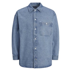Jack And Jones - Hemdjacke für Herren, Tasche, Denim (Blau)