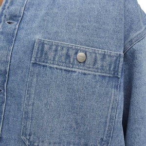 Jack And Jones - Hemdjacke für Herren, Tasche, Denim (Blau)