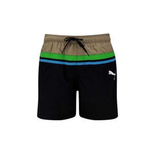 Puma - Badeshorts für Herren (Beige/Marine)