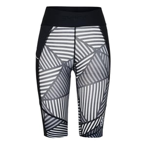 Skins - "Series-1" Kompressions-Shorts für Damen (Weiß/Schwarz)