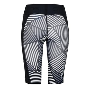 Skins - "Series-1" Kompressions-Shorts für Damen (Weiß/Schwarz)