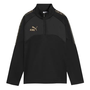 Puma - "King" Oberteil für Kinder, Training (Schwarz/Gold)