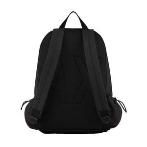 Armani Exchange - Rucksack, Nylon (Schwarz/Rot)