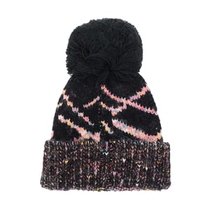 Trespass - "Diandra" Mütze für Damen, Bommel, Jerseyware (Schwarz)