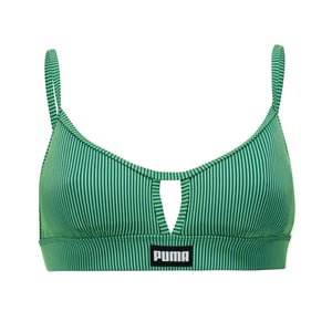 Puma - "Peek A Boo" Bikini Oberteil für Damen (Grün)