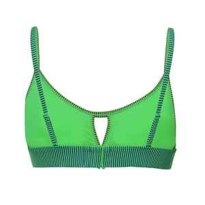 Puma - "Peek A Boo" Bikini Oberteil für Damen (Grün)