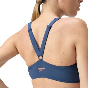 Speedo - "Mathi Wai" Bikini-Set für Damen, Hoch geschnitten, Umstandskleidung (Blau)