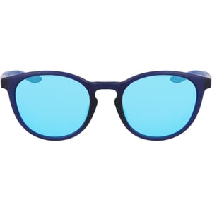 Nike Herren-Sonnenbrille mit rundem „Evolution“-Logo (Marine/Blau)