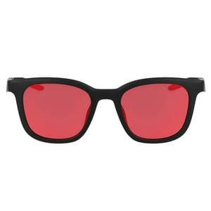 Nike - Quadratisch-Sonnenbrille, Alltag (Schwarz/Rot)