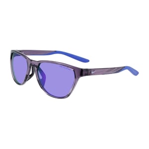 Nike - "Maverick Rise" Quadratischer Rahmen-Sonnenbrille für Herren (Violett/Grau/Veilchen)