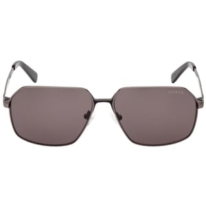 Guess - Gerahmt-Sonnenbrille für Herren, Matt (Metallisches Blaugrau)