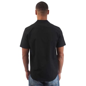 Hugo - "Ellino" Hemd für Herren, Polyester, kurzärmlig (Schwarz)