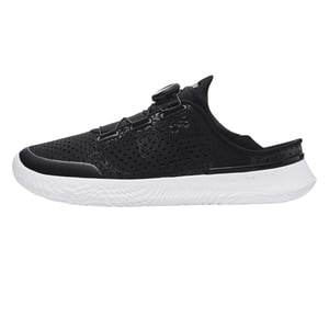 Under Armour - "UA Slipspeed" Sneaker für Herren/Damen Unisex, Leder, BOA Verschluss (Schwarz)