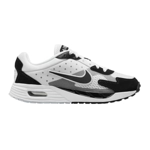 Nike - "Air Max" Sneaker für Kinder, Leder, Zum Schnüren (Weiß/Schwarz/Violett)