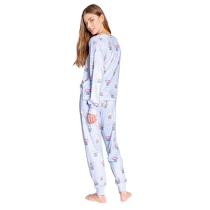PJ Salvage - Schlafanzug für Damen (Hellblau)