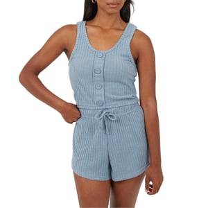 Brave Soul - Loungewear Set für Damen, gerippt (Blau)