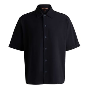Boss - "Lapoully" Hemd für Herren, leger, kurzärmlig (Dunkelblau)
