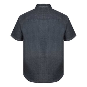 Firetrap - Hemd für Herren, Denim, Regulär, kurzärmlig (Grau)