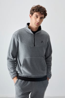 Herren Sweatshirt- und Hosen-Set aus Polyester