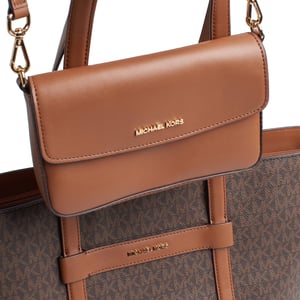 Damen 2-in-1 Tote Bag Jet Set Travel Großes Set Handtasche und Schultertasche 35S6GTVT3B