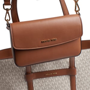 Damen 2-in-1 Shopper Jet Set Travel Große Tasche Handtasche und Umhängetasche 35S6GTVT3B