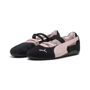 Puma Speedcat Ballet SD Wildleder Damen Schwarz/Mauve Mist Schuhe