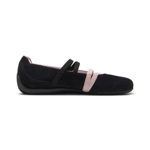 Puma Speedcat Ballet SD Wildleder Damen Schwarz/Mauve Mist Schuhe