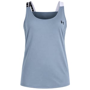 Under Armour HeatGear Doppelte Träger Damen Blau Weste
