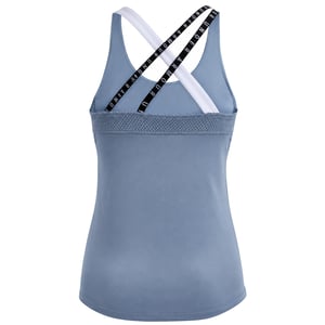 Under Armour HeatGear Doppelte Träger Damen Blau Weste